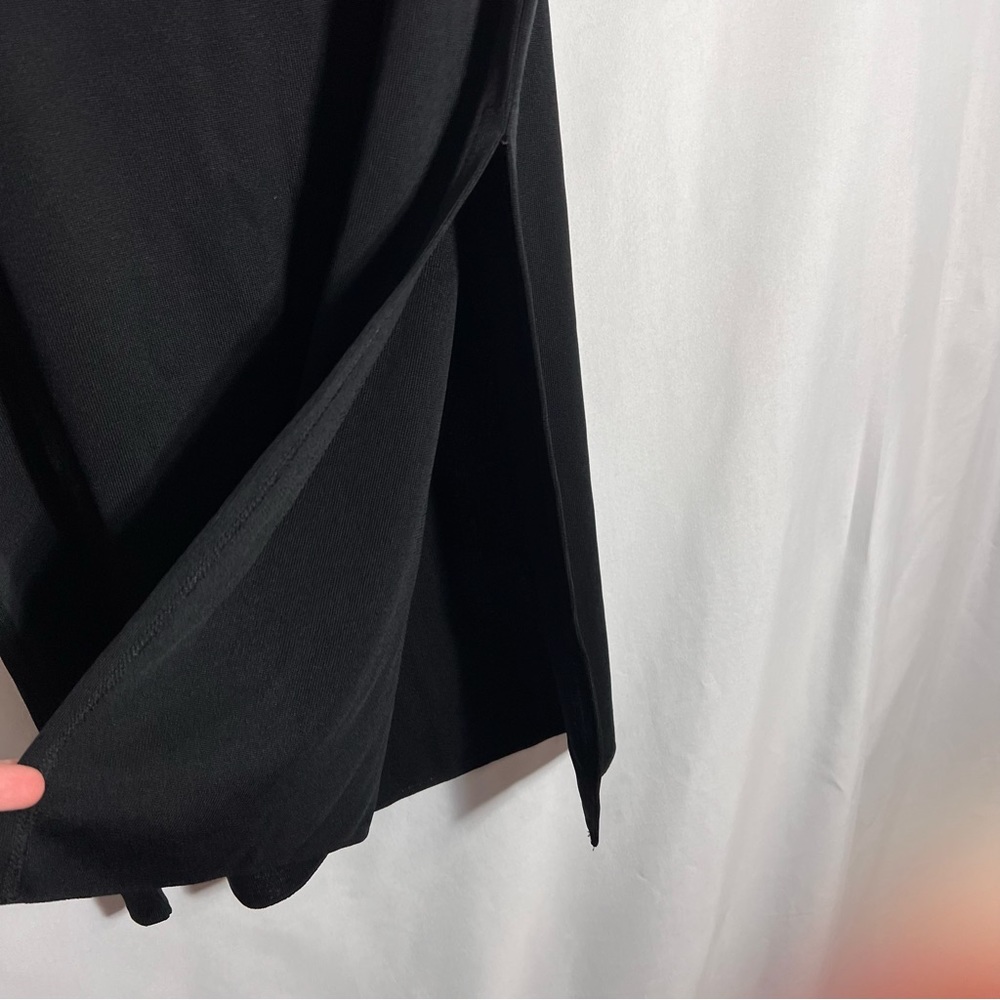 Exclusively Missok Womens Pull On Maxi Skirt Size M Black Long Elastic Waist - Picture 6 of 9
